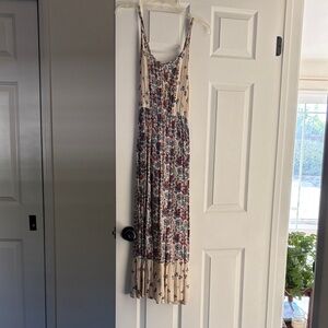 Billabong Floral Sleeveless Maxi Dress